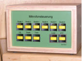 Das fertige Bedienteil
