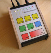 Altes Bedientein f�r 3 Ger�te und kapazitive Tasten